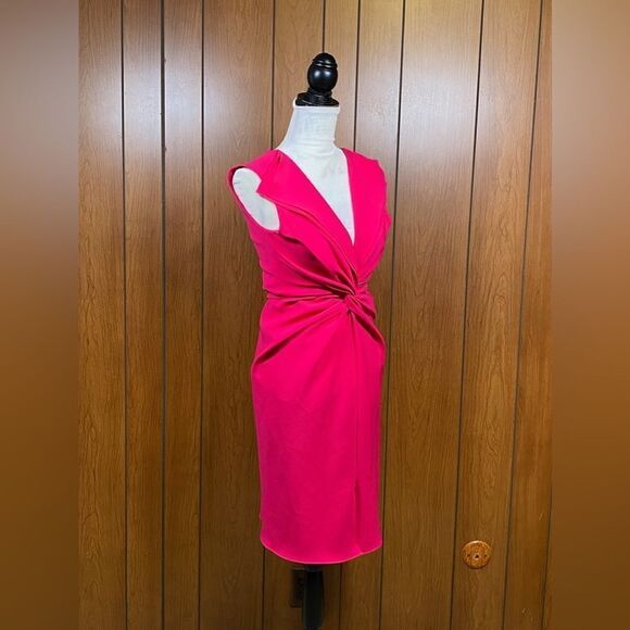 Prabal Gurung Lily Twist-Front Midi Dress size 0 - Picture 11 of 13